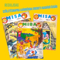 1987 június  /  MISA Óvodások és kisiskolások képes havi lapja  /  Szülilap Ssz.:  35598