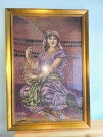 Nagyméretű tűgoblein, tű gobelin