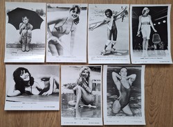 MTI fotó  7 db hölgy fotó  1980 - ból Róma , Varsó  , Sydney , Cannes , London