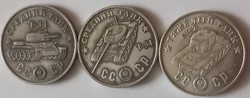 CCCP II: VH tankok emlékérmék