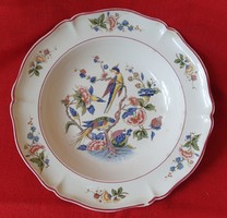 Villeroy & Boch Phoenix madaras porcelán tányér páva madár mintával