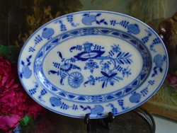 Villeroy & Boch antik porcelán tál, asztalközép. 32.5 x 23.5