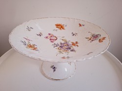 Német Porcelán Gyümölcs Tál