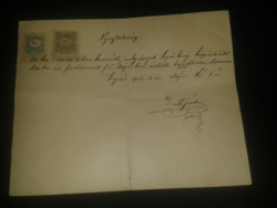 1903. Nyugtatvány 50 koronáról
