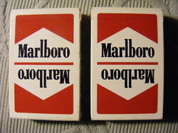 2 pakli Marlboro francia kártya  54 lapos - Bontatlan