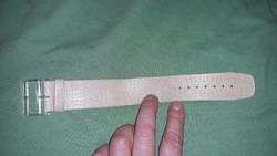 Antik régi és újabb óra karóra alkatrészek - SVÁJCI SWATCH ÓRASZÍJ - a képek szerint 15.