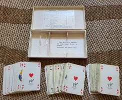 Samba Canasta PIATNIK Wien Ferd.Piatnik & Söhne franciakártya kártyapakli kártya dobozában