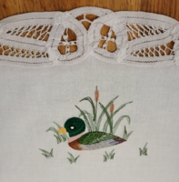 Kacsás, vadkacsás hímzett futó 108 x 38, nem csak vadászoknak