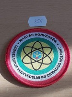 MH GÖRGEI ARTÚR VEGYIVÉDELMI INFORMÁCIÓS KÖZPONT KARJELZÉS KÖZNAPI 855.