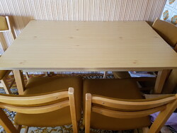 Étkező asztal + 6db székkel