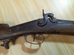 Régi Csappantyús Kacsázó Vadász 16 mm Puska.113 cm.