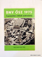 1975  /  BNV Ősz  /  SZÜLETÉSNAPRA RÉGI EREDETI ÚJSÁG Ssz.:  5528