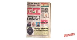 1989 március 10  /  reform  /  EREDETI Szülilap Ssz.:  35835