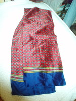 Vintage valódi silk férfi selyemsál