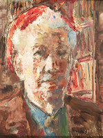 Herman Lipót önarckép