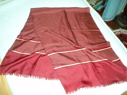 Vintage valódi selyem férfi sál