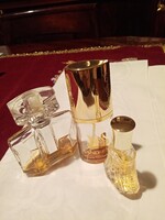 3  üveg kölni / parfüm: Gloria Vanderbilt,   Avon Sensual,  Avon Soft Musk