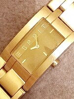 ESPRIT QUARTZ full acél  Elegáns kvarc női karóra . Működik!!!.
