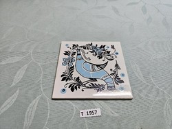 T1957 Népi mintás fali csempe 15x15 cm