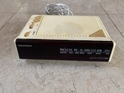 Grundig rádiós óra retro