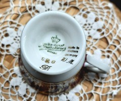 Antik  német   kávés készlet  Alka Kunst - Alboth Kaiser  porcelán 1 szet, új