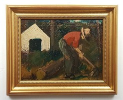 Benedek Jenő id. (1906-1987): Favágó