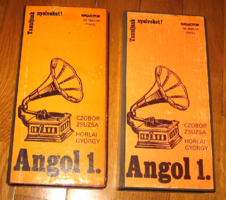 CZOBOR ZSUZSA : Angol 1/1-2. - 12 db kazetta Leckeszövegek és ismétlő gyakorlatok