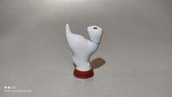 Hollóházi porcelán mini cica csikk elnyomó macska darabáron 2 darab elérhető