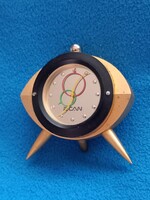 Ritka miniatűr 2CAN CLOCKBOY Contemporary Design Asztali Óra  Quartz szerkezet. Működik