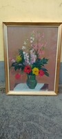 Farkas Lajos Japán birs 60X80cm olaj karton