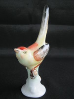 Hollóházi porcelán madár rigó