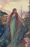 Képeslap: Nő, nők.