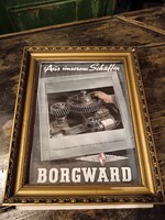 1942-es újság hirdetése, Borgward reklám , reklám-dekoráció