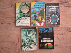 5 db könyv együtt Nemere István sci-fi