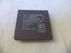 [CAB] AMD AM486 DX4-100 retro PC processzor (452)