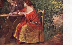 Képeslap: Nő, nők.