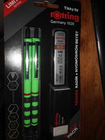 Rotring készlet (ceruza, toll, radír, 0.5 ceruzabél)