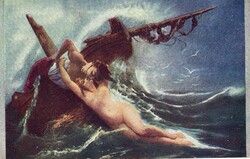 Képeslap: Nő, nők.