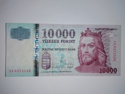 10.000,- Ft-os AA sorozatú, 2009-es bankjegy