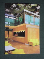 Képeslap,Balf,Gyógyfürdő,ivócsarnok,büfé,kávézó látkép részlet,1983-