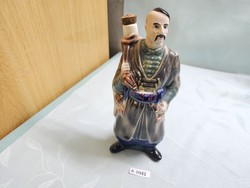 A0941 Ukrán porcelán italos üveg 27 cm