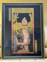 Gustav Klimt Judith I. fali kép keretben