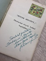 Szélesi Jenő - Hitler döntött . dedikállva New Yorkban
