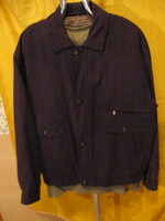 Grey suede dannimac aviator men's jacket m