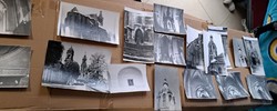 45 db architektúra fénykép Pánczél György filmtörténész hagyatákából.