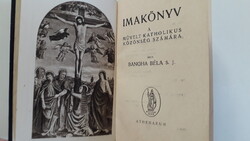 Jó állapotú, kisméretű imakönyv Atheneum, 1932