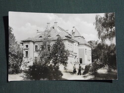 Képeslap,Balassagyarmat,Palóc múzeum látkép,részlet, 1962-