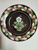 Sárospataki kerámia fali tányér - 25,5 cm