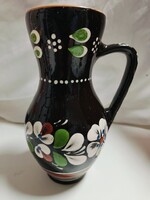 Sárospataki kerámia váza/ kancsó - 19,5 cm