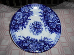 Nowotny Altrohlau fali tányér cobalt festéssel 1850-1900 közti időszak